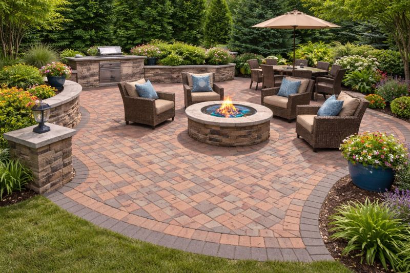 Brick Driveway Installation in Worcester, MA