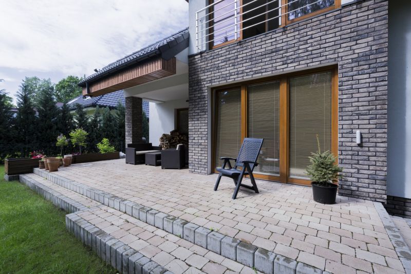 Elegant Brick Paver Patio