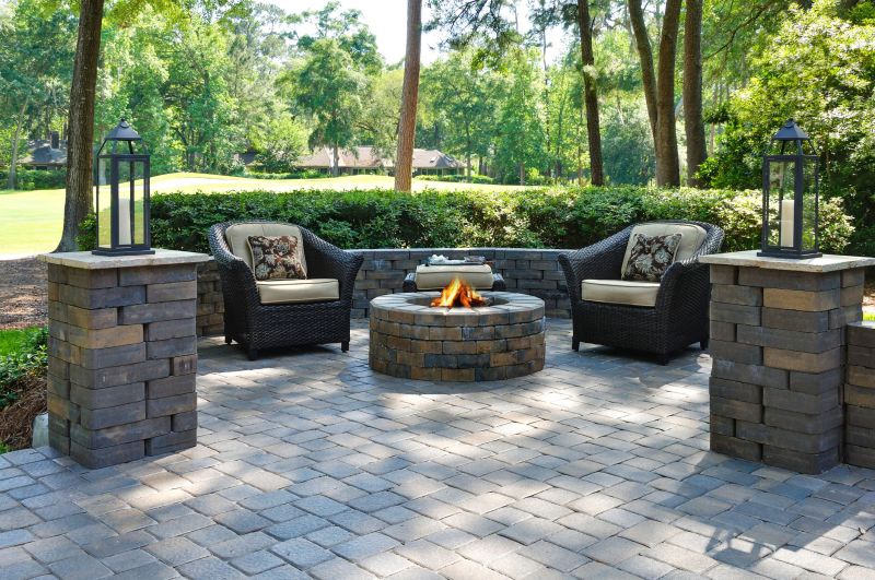 Elegant Brick Paver Patio